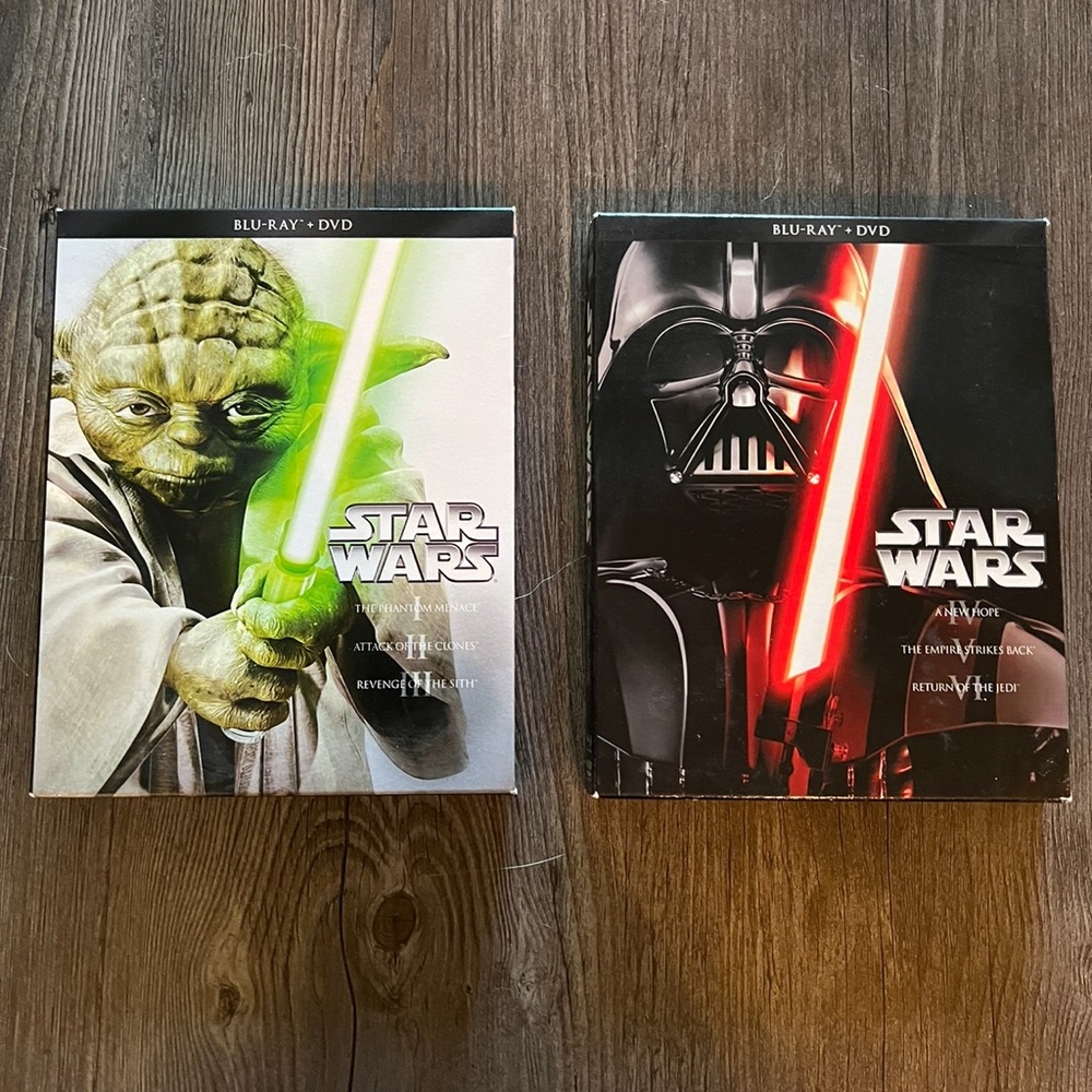 Star Wars Blu-ray DVD Set